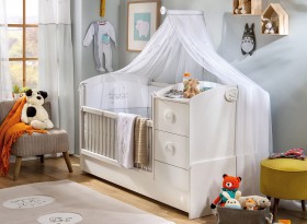 BABY COTTON Детская кровать-трансформер 2 в Нерюнгри - neryungri.katalogmebeli.com | фото