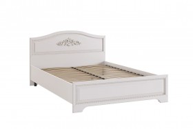 Белла Кровать 1.4 комфорт белый/джелато софт в Нерюнгри - neryungri.katalogmebeli.com | фото
