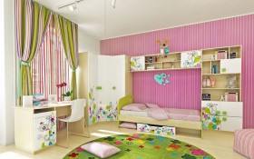 Детская комната Флёр (Белый/корпус Клен) в Нерюнгри - neryungri.katalogmebeli.com | фото 4