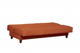 Диван-кровать "Бэлла" (велюр нео терра/подушки микровелюр желтый) в Нерюнгри - neryungri.katalogmebeli.com | фото 5