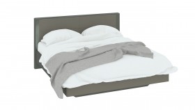 Двуспальная кровать «Наоми» (Фон серый, Джут) в Нерюнгри - neryungri.katalogmebeli.com | фото 3