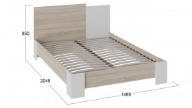 Кровать без ПМ «Сэнди» Тип 1 (без подъемного механизма) в Нерюнгри - neryungri.katalogmebeli.com | фото 4