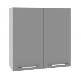 Гарда П 700 шкаф верхний (Серый Эмалит/корпус Серый) в Нерюнгри - neryungri.katalogmebeli.com | фото