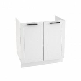 Шкаф нижний под мойку Глетчер 2 двери ШНМ-800 (корпус белый) в Нерюнгри - neryungri.katalogmebeli.com | фото