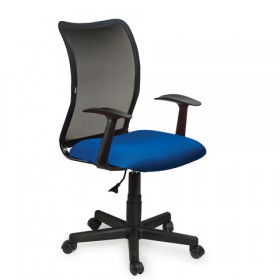 Кресло BRABIX Spring MG-307 (сине-черный) в Нерюнгри - neryungri.katalogmebeli.com | фото 3