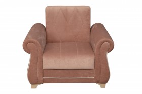 Кресло для отдыха "Порто" (велюр киви корица / микровельвет крем) в Нерюнгри - neryungri.katalogmebeli.com | фото 8