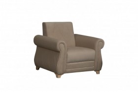 Кресло для отдыха Порто (велюр киви латте / микровельвет крем) в Нерюнгри - neryungri.katalogmebeli.com | фото