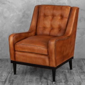 Кресло кожаное Элегант (Бордовый) в Нерюнгри - neryungri.katalogmebeli.com | фото 2