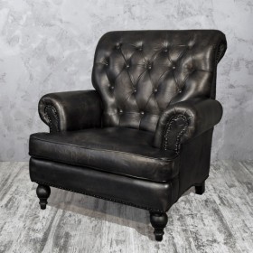Кресло кожаное Лофт Аристократ в Нерюнгри - neryungri.katalogmebeli.com | фото 2