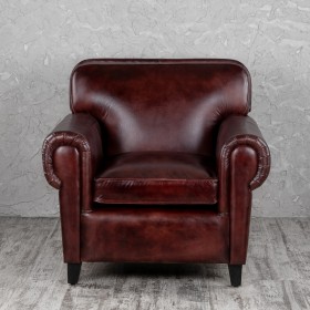 Кресло кожаное Элегант (Бордовый) в Нерюнгри - neryungri.katalogmebeli.com | фото 7