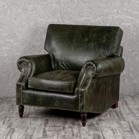Кресло кожаное Лофт Аристократ (ширина 1070 мм) в Нерюнгри - neryungri.katalogmebeli.com | фото 1