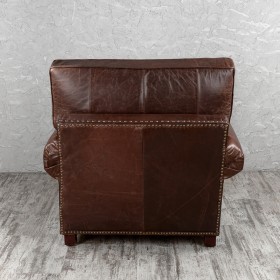 Кресло кожаное Лофт Аристократ (ширина 1100 мм) в Нерюнгри - neryungri.katalogmebeli.com | фото 7