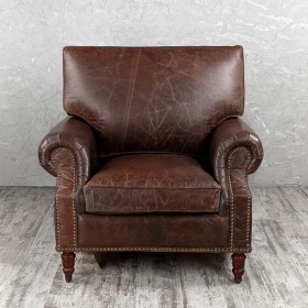 Кресло кожаное Лофт Аристократ (ширина 1100 мм) в Нерюнгри - neryungri.katalogmebeli.com | фото 8