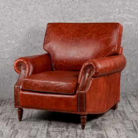Кресло кожаное Лофт Аристократ (кожа буйвола) в Нерюнгри - neryungri.katalogmebeli.com | фото