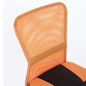 Кресло компактное BRABIX Smart MG-313 (черный, оранжевый) в Нерюнгри - neryungri.katalogmebeli.com | фото 4