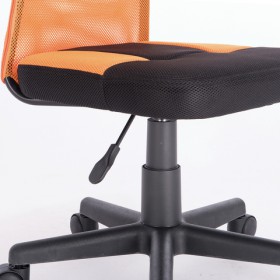 Кресло компактное BRABIX Smart MG-313 (черный, оранжевый) в Нерюнгри - neryungri.katalogmebeli.com | фото 5