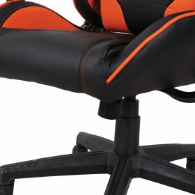 Кресло компьютерное BRABIX GT Racer GM-100 (черный, оранжевый) в Нерюнгри - neryungri.katalogmebeli.com | фото 2