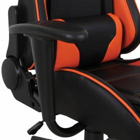 Кресло компьютерное BRABIX GT Racer GM-100 (черный, оранжевый) в Нерюнгри - neryungri.katalogmebeli.com | фото 3
