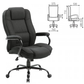 Кресло офисное BRABIX Heavy Duty HD-002 (ткань) в Нерюнгри - neryungri.katalogmebeli.com | фото 1
