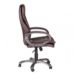 Кресло офисное BRABIX Omega EX-589 (коричневое) в Нерюнгри - neryungri.katalogmebeli.com | фото 2