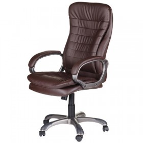 Кресло офисное BRABIX Omega EX-589 (коричневое) в Нерюнгри - neryungri.katalogmebeli.com | фото 4