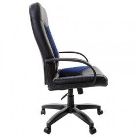 Кресло офисное BRABIX Strike EX-525 (сине-черный) в Нерюнгри - neryungri.katalogmebeli.com | фото 2