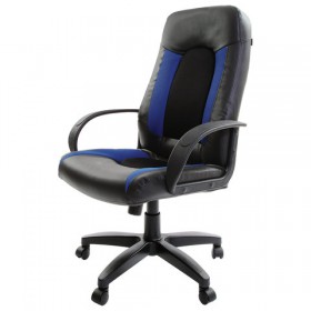 Кресло офисное BRABIX Strike EX-525 (сине-черный) в Нерюнгри - neryungri.katalogmebeli.com | фото 5