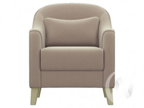 Кресло отдыха Комфорт-4 (бесцветный лак/CATANIA LATTE) в Нерюнгри - neryungri.katalogmebeli.com | фото 2