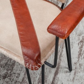 Кресло кожаное Лофт Честер (кожа) в Нерюнгри - neryungri.katalogmebeli.com | фото 4