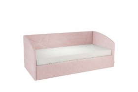 Кровать 0.9 Бест Софа (Нежно-розовый велюр) в Нерюнгри - neryungri.katalogmebeli.com | фото