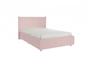 Кровать 1,2 Квест с основанием (Нежно-розовый велюр) в Нерюнгри - neryungri.katalogmebeli.com | фото
