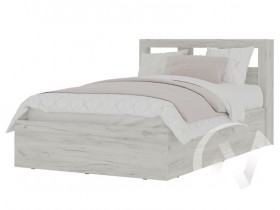 Кровать 1,2 МС Гранд (дуб крафт белый) в Нерюнгри - neryungri.katalogmebeli.com | фото