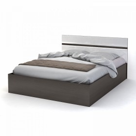 Кровать 1,4м Спальня Вегас (белый глянец) в Нерюнгри - neryungri.katalogmebeli.com | фото