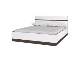 Кровать 1,6м Вегас (Венге/Белый) в Нерюнгри - neryungri.katalogmebeli.com | фото 1