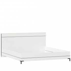Норд ЛД.677150.000 Кровать 1800 (Белый/Чёрный) в Нерюнгри - neryungri.katalogmebeli.com | фото