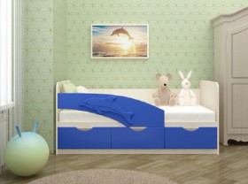 Кровать детская 1,6м Дельфин (Розовый металлик) в Нерюнгри - neryungri.katalogmebeli.com | фото 7