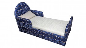 Кровать детская Соня (Печать Панда синий., 1 категория) в Нерюнгри - neryungri.katalogmebeli.com | фото