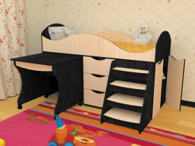 Кровать детская Тошка в Нерюнгри - neryungri.katalogmebeli.com | фото 3