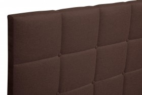 Кровать "Диана" ш. 1400 (Н=1010мм) (жаккард шоколад) в Нерюнгри - neryungri.katalogmebeli.com | фото 5