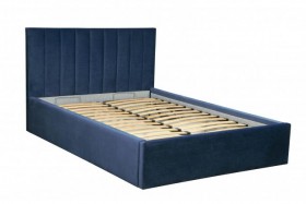 Кровать "Юнона" ш. 1600 (Н=1020мм) (ягуар нэви) в Нерюнгри - neryungri.katalogmebeli.com | фото