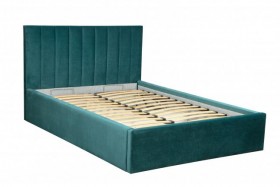 Кровать "Юнона" ш. 1600 (Н=1020мм) (ягуар океан) в Нерюнгри - neryungri.katalogmebeli.com | фото