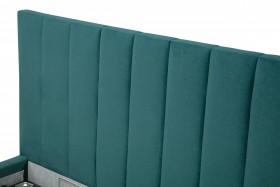 Кровать "Юнона" ш. 1600 (Н=1020мм) (ягуар океан) в Нерюнгри - neryungri.katalogmebeli.com | фото 3
