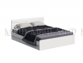 Кровать Нэнси New 1,4м (Белый/белый глянец) в Нерюнгри - neryungri.katalogmebeli.com | фото 1