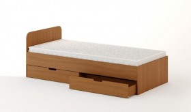 Кровать с ящиками 900 (Бук темный) в Нерюнгри - neryungri.katalogmebeli.com | фото 1