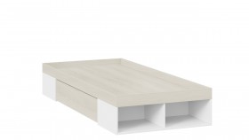 Кровать «Сканди» с ящиком Дуб Гарден/Белый в Нерюнгри - neryungri.katalogmebeli.com | фото 2