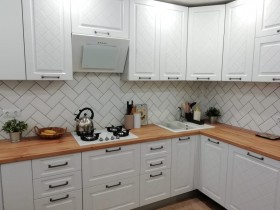 Модульная кухня Гранд (Белый/Пепел) в Нерюнгри - neryungri.katalogmebeli.com | фото 20