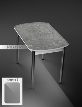Кухонный стол 1100*700/400 ф 2 Пластик, урбан серый в Нерюнгри - neryungri.katalogmebeli.com | фото