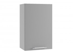 Лофт П 450 шкаф верхний (Штукатурка белая/корпус Серый) в Нерюнгри - neryungri.katalogmebeli.com | фото