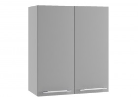 Лофт П 700 шкаф верхний (Штукатурка белая/корпус Серый) в Нерюнгри - neryungri.katalogmebeli.com | фото