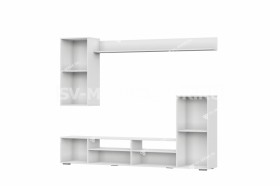 Мебель для гостиной МГС 4 (Белый/Цемент светлый) в Нерюнгри - neryungri.katalogmebeli.com | фото 3
